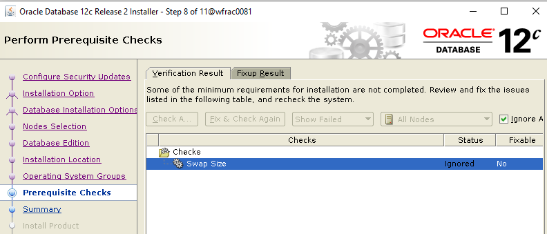 Machine generated alternative text: Oracle Grid
        Infrastructure 12c Release 2 Installer step 14 of ORACLE 12 GRID
        INFRASTRUCTURE Create Inventory Confiauration Ootion Cluster
        Confiauration Grid Plua and Plav Cluster Node Information
        Network Interface Usaae Storaae Ootion Grid Infrastructure Mana
        Create ASM Disk Grouo ASM Password You are starting your first
        installation on this host Specify a directory for installation
        metadata files (for example. install log filesL This directory
        is called the "inventory directory'! The installer
        automatically sets up subdirectories for each product to contain
        inventory dat& The subdirectory for each product typically
        requires ISO kilobytes of disk space Inventory Directory:
        loracle/gridbase/oralnventory Browse_ Members of the following
        operating system group (the primary group) will have write
        permission to the inventory directory (oralnventoryL oinstall
        oralnventory Group Name: 